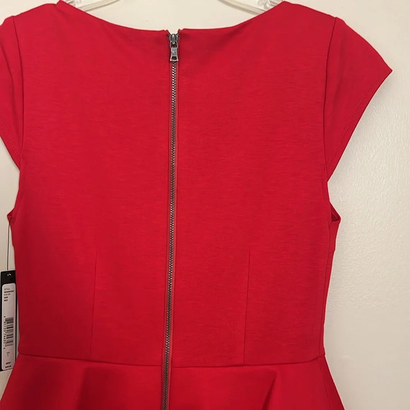 Alice + Olivia NWT Red Ember Cap Sleeve Party Dress Size 2 Revolve Coquette Cute - Picture 11 of 15